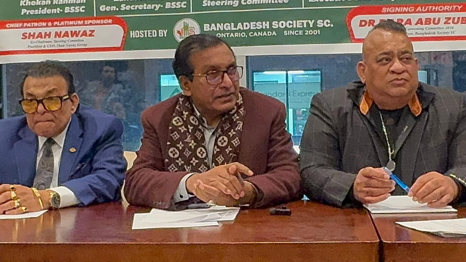 নিউইয়র্কে ফেডারেশন অব বাংলাদেশি অ্যাসোসিয়েশন ইন নর্থ আমেরিকার সংবাদ সম্মেলন হয়েছে