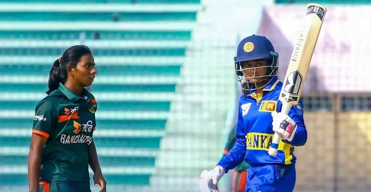 একাই লড়লেন স্বর্ণা, ২৫ রানে হারলো বাংলাদেশের মেয়েরা