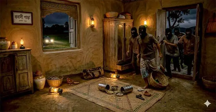 নিজেদের গুলিতে ডাকাত সদস্য নিহত, লাশ রেখেই পালিয়ে গেলেন অন্যরা