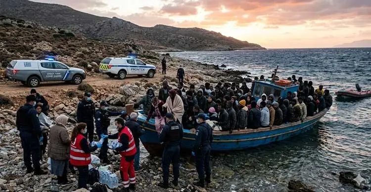 ভূমধ্যসাগর পাড়ি দিয়ে গ্রিসে ১৮০ অভিবাসী, বাড়ছে উদ্বেগ