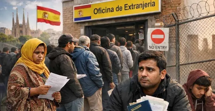 স্পেনে বৈধতার সুযোগ পেলেও ভোগান্তিতে অভিবাসীরা