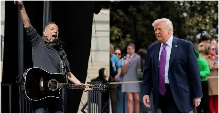 যে কারণে রকস্টার ব্রুস স্প্রিংস্টিনকে বয়কট করতে বললেন ট্রাম্প
