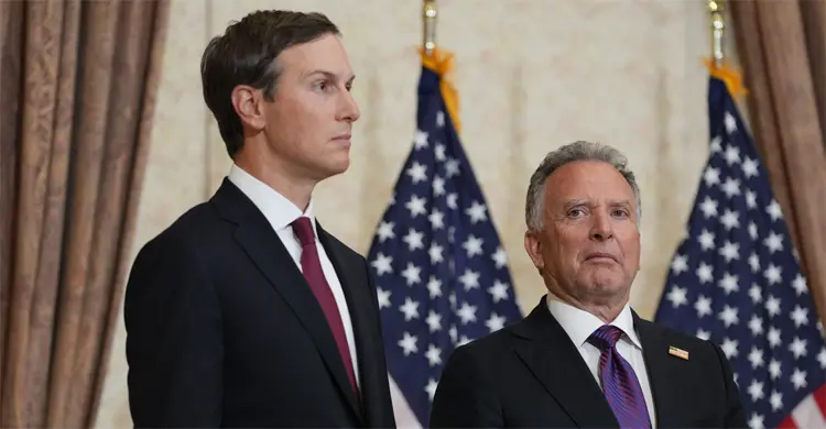 আলোচনায় অংশ নিতে পাকিস্তান যাচ্ছেন ট্রাম্পের বিশেষ দূত ও জামাতা