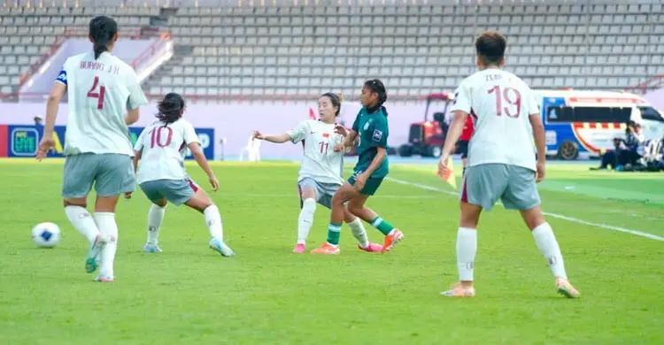 চীনের বিপক্ষেও আশা জাগিয়ে হারলো বাংলাদেশের মেয়েরা