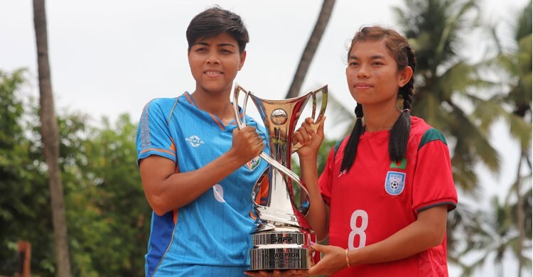 সাফ নারী চ্যাম্পিয়নশিপ সন্ধ্যায় ফাইনালে মুখোমুখি বাংলাদেশ-ভারত