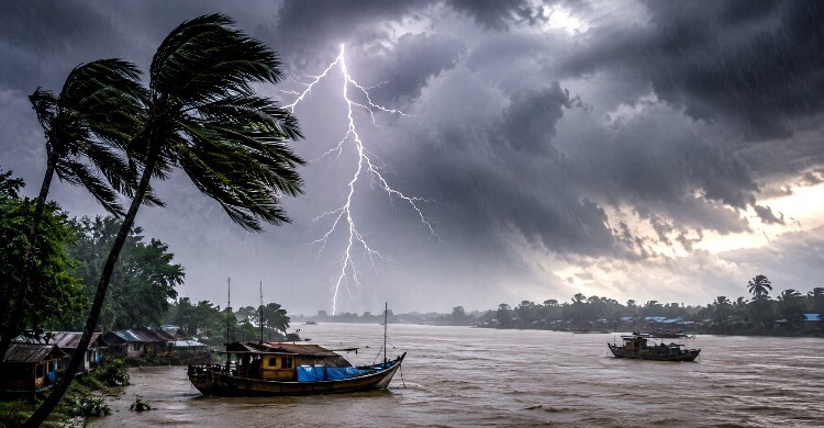 ঝড়-বৃষ্টি হতে পারে দেশের ১৫ অঞ্চলে
